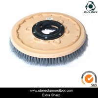 High Quality Round Diamond Steel Wire Stone Floor Brush