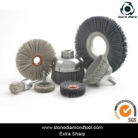 High Quality Round Diamond Steel Wire Floor Brush