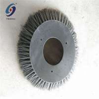 Crimped Brass Coated Steel Wire Circular Brush Head