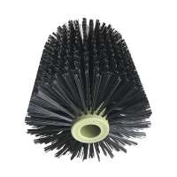 Nylon bristle industrial cleaning roller brush