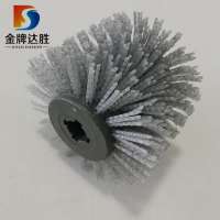 Abrasive wire wheel brush drum burnishing polishing wheel grit for wooden