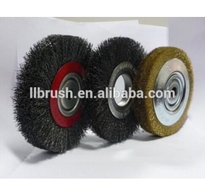 200mm outside diameter steel wire wheel brush