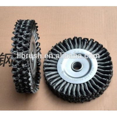 Good quality twist knot Steel wire wire wheel brush