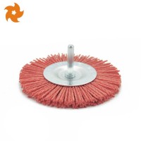 High Quality New Customization Oem Abrasive Bristle Grinding Drill Nylon Disc Brush