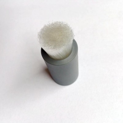 Good Quality White Soft Dupont Nylon Bristle Cpvc Tube Industrial Brush For Polishing And Cleaning Wheel Brush For Pcb