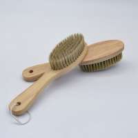 wholesale cleaning wooden hotel coat cloth brush with long handle for sale