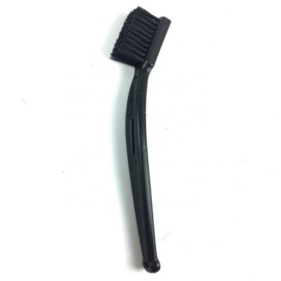 7" MINI black nylon bristle  industrial  tooth brush for polishing  and descaling tools