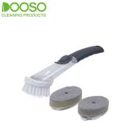 Multi-function pressure liquid soap cleaning brush