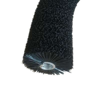 abrasive cleaning spiral brush manufacture for Washing and cleaning glass                  industrial spring brush