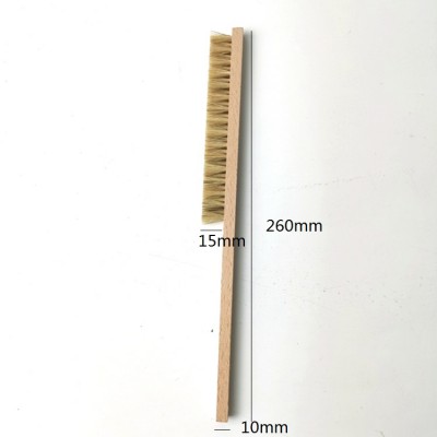 beech wooden handle beekeeping  cleaning tool     high quality   pig hair  honey bee  brush