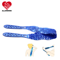 ALLWINWIN SHW11 Back Scrubber - Fish Handle Foot Head Massage Soft Bristle Body Brush Bath Shower